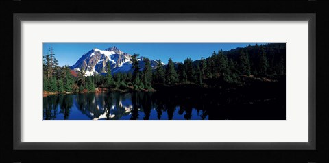 Framed Mount Shuksan North Cascades National Park WA Print