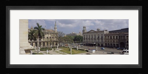 Framed High angle view of a theater, National Theater of Cuba, Havana, Cuba Print