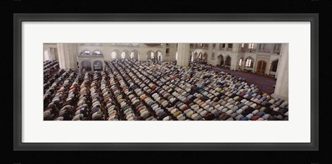Framed Turkey, Edirne, Friday Noon Prayer at Selimiye Mosque Print