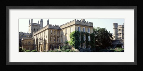 Framed Oxford University, New College, England, United Kingdom Print
