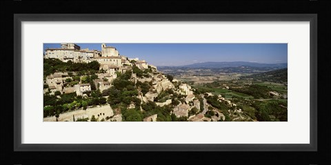 Framed Gordes, France Print