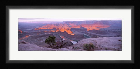 Framed Sunrise, Deadhorse State Park, Utah, USA Print
