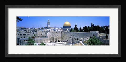 Framed Jerusalem, Israel Print