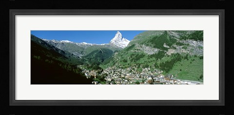 Framed Zermatt, Switzerland (horizontal) Print