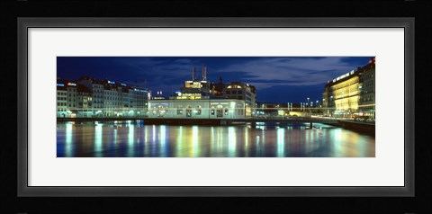 Framed Geneva, Switzerland Print