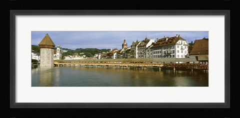 Framed Chapel Bridge, Luzern, Switzerland Print