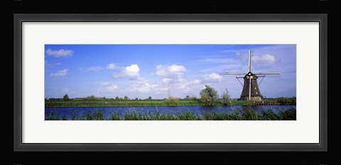 Framed Windmill Holland Print