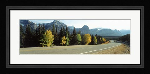 Framed Road Alberta Canada Print