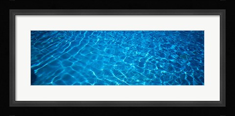 Framed Water Swimming Pool Mexico Print