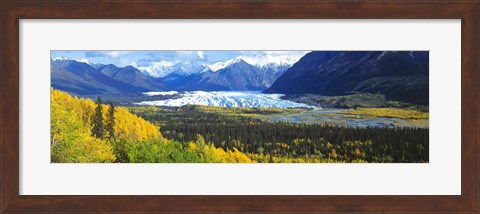 Framed Mantanuska Glacier AK USA Print