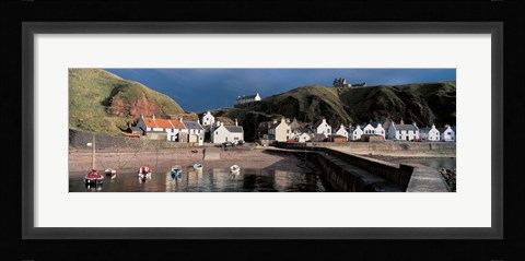 Framed Pennan Banffshire Scotland Print