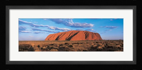 Framed Sunset Ayers Rock Uluru-Kata Tjuta National Park Australia Print