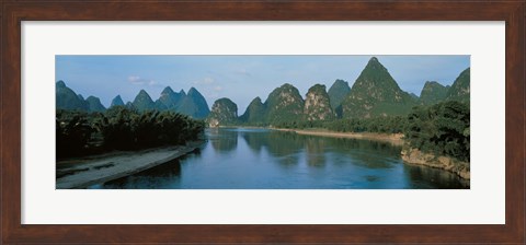 Framed Guilin Guanxi China Print