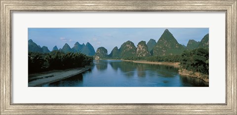 Framed Guilin Guanxi China Print