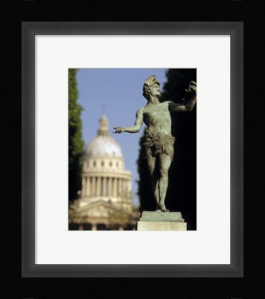 Framed Pantheon Paris France Print