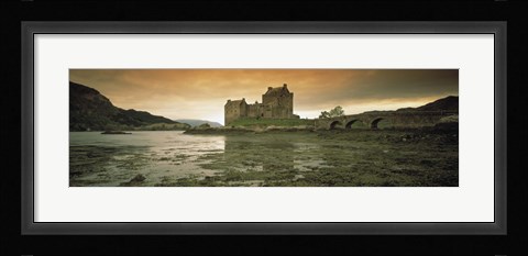 Framed Eilean Donan Castle at dusk, Scotland Print