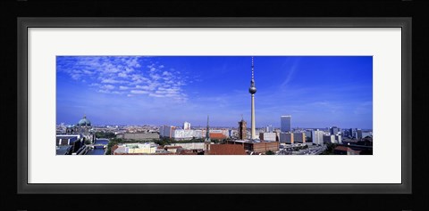 Framed Nikolai Quarter, Berlin, Germany Print