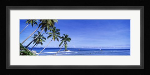Framed La Digue Island, Seychelles Print