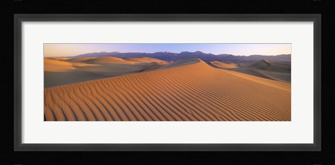 Framed Sand Dunes in Death Valley National Park, California Print