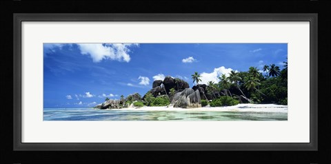 Framed La Digue Seychelles Print