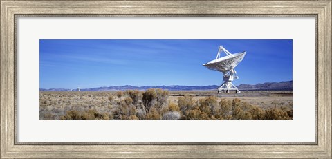 Framed VLA Telescope, Socorro, New Mexico, USA Print