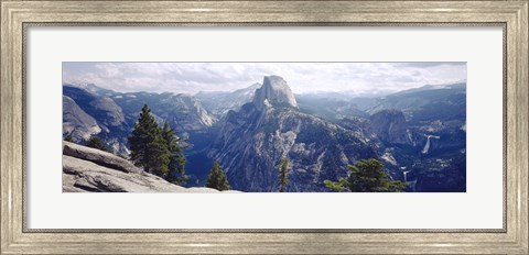 Framed Half Dome High Sierras Yosemite National Park CA Print