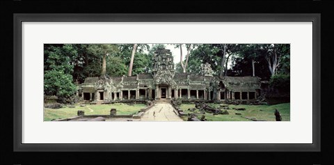 Framed Preah Khan Temple, Angkor Wat, Cambodia Print