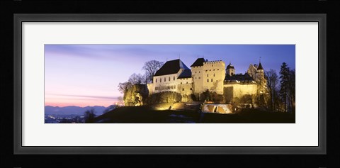 Framed Castle Lenzburg, Switzerland Print