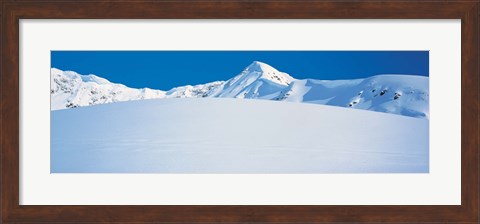 Framed Chugach Mountains Girdwood, Alaska, USA Print