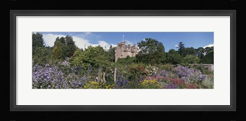 Framed Crathes Castle Scotland Print
