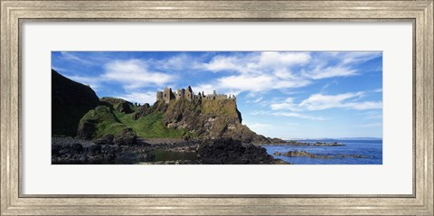 Framed Dunluce Castle, Antrim, Ireland Print
