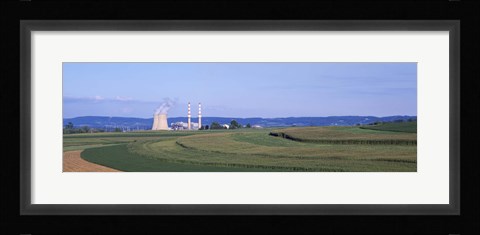 Framed Power Plant Energy Print