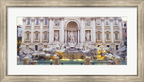 Framed Trevi Fountain Rome Italy Print