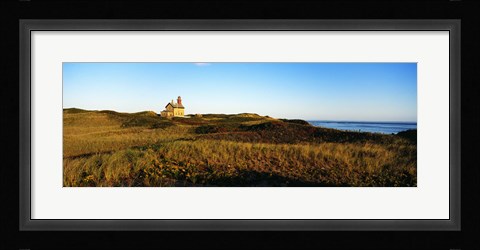 Framed Block Island Lighthouse Rhode Island USA Print