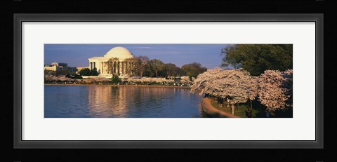 Framed Tidal Basin Washington DC Print