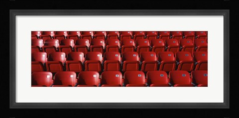 Framed Stadium Seats Print