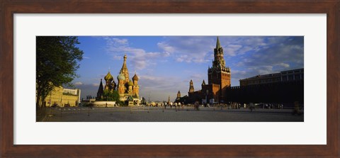 Framed St. Basil&#39;s Cathedral, Red Square, Moscow, Russia Print
