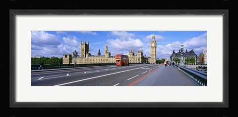 Framed Parliament Big Ben London England Print