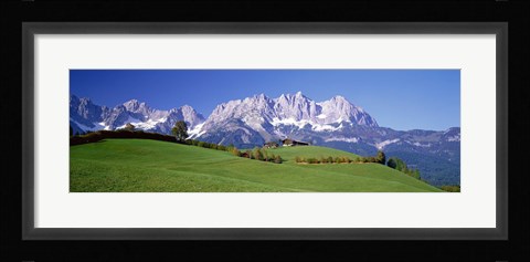Framed Ellmau Wilder Kaiser Tyrol Austria Print