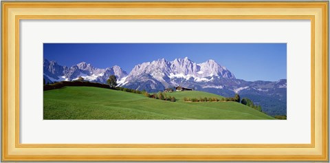 Framed Ellmau Wilder Kaiser Tyrol Austria Print