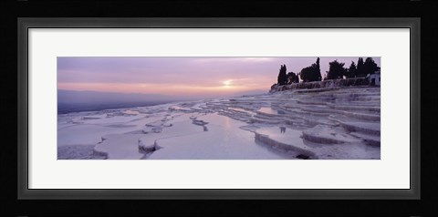 Framed Pamukkale Turkey Print