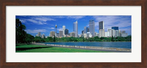 Framed Sydney Australia (day) Print