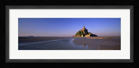 Framed Mont Saint Michel, Normandy, France Print