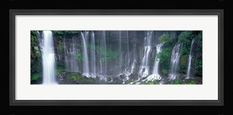 Framed Shiraito Falls, Fujinomiya, Shizuoka, Japan Print