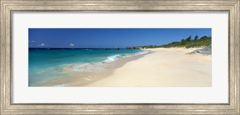 Framed Warwick Long Bay Beach Bermuda Print