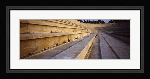 Framed Detail Olympic Stadium Athens Greece Print