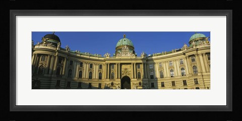 Framed Facade of a palace, Hofburg Palace, Vienna, Austria Print