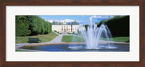 Framed Drottningholm Palace, Stockholm, Sweden Print