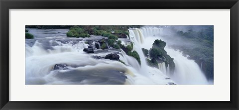 Framed Iguazu Falls, Iguazu National Park, Argentina Print