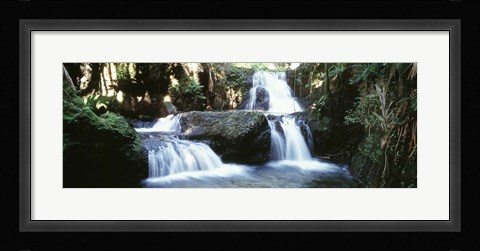 Framed Waterfalls Hilo HI Print